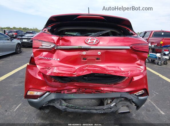 5NMS23AD6LH280484 2020 HYUNDAI SANTA FE Red Vista frontal