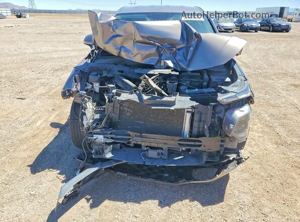 5NMS23AD7KH014664 2019 HYUNDAI SANTA Gray წინა ხედი