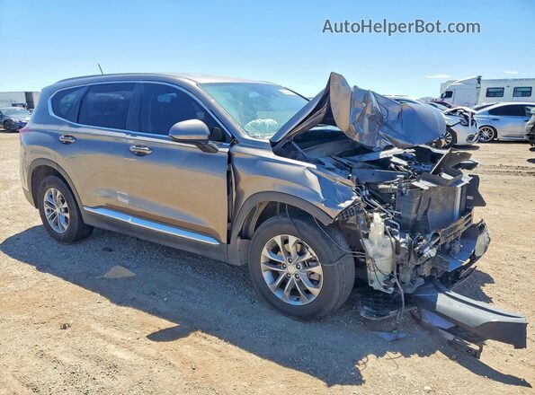 5NMS23AD7KH014664 2019 HYUNDAI SANTA Gray წინა მარჯვენა