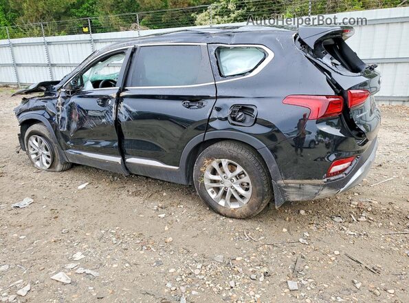5NMS23AD7KH132293 2019 HYUNDAI SANTA Black Trasero izquierdo