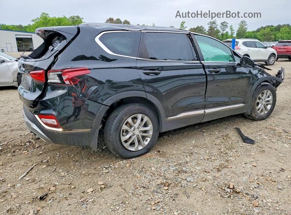 5NMS23AD7KH132293 2019 HYUNDAI SANTA Black Trasero derecho