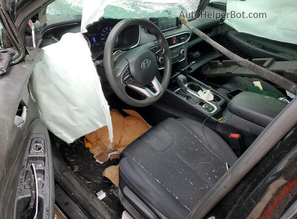 5NMS23AD7KH132293 2019 HYUNDAI SANTA Black Vista del salpicadero