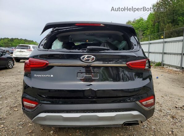 5NMS23AD7KH132293 2019 HYUNDAI SANTA Black Vista trasera
