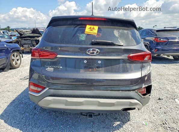 5NMS23AD7LH279957 2020 HYUNDAI SANTA Gray Widok z tyłu