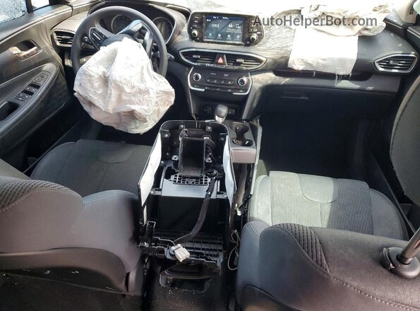 5NMS23AD7LH279957 2020 HYUNDAI SANTA Gray Widok deski rozdzielczej