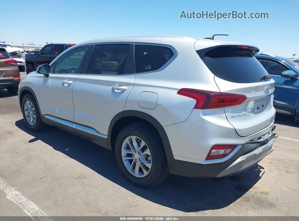 5NMS23AD8KH001096 2019 HYUNDAI SANTA FE Серебряный Задняя левая четверть