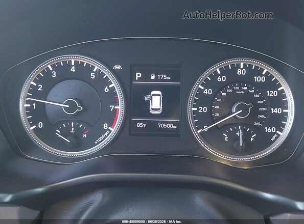 5NMS23AD8KH001096 2019 HYUNDAI SANTA FE Серебряный Вид задних сидений