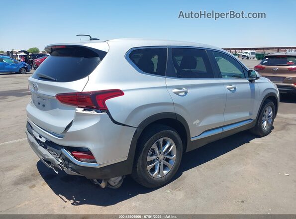 5NMS23AD8KH001096 2019 HYUNDAI SANTA FE Серебряный Задняя правая четверть