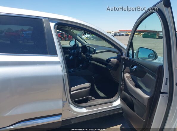 5NMS23AD8KH001096 2019 HYUNDAI SANTA FE Серебряный Вид салона спереди