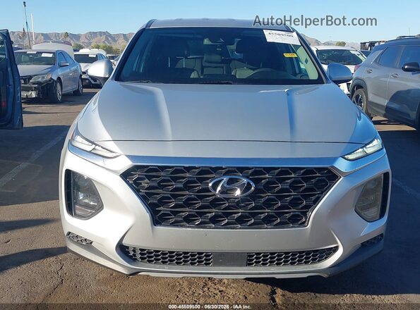 5NMS23AD8KH001096 2019 HYUNDAI SANTA FE Серебряный Вид щитка приборов
