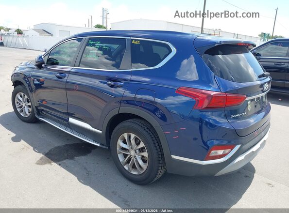 5NMS23AD8KH067082 2019 HYUNDAI SANTA FE Blue Tył lewy