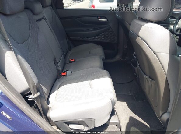 5NMS23AD8KH067082 2019 HYUNDAI SANTA FE Blue Widok naklejki z numerem VIN
