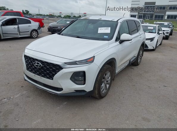 5NMS23AD8LH141327 2020 HYUNDAI SANTA FE White Front left