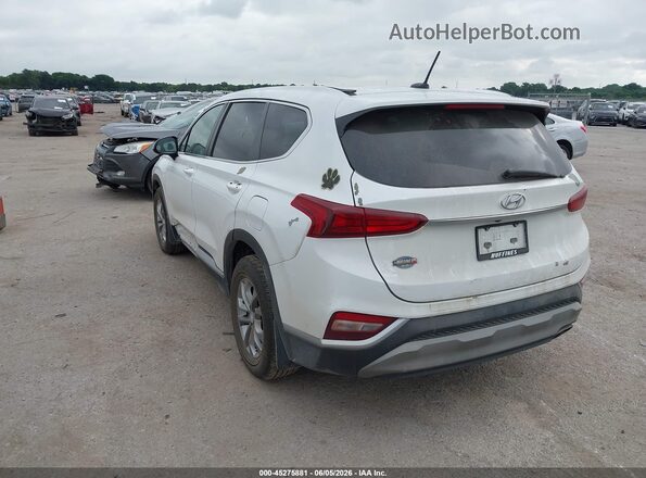 5NMS23AD8LH141327 2020 HYUNDAI SANTA FE White Rear left