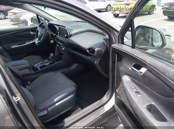 5NMS23AD9KH031773 2019 HYUNDAI SANTA FE Серый Вид салона спереди
