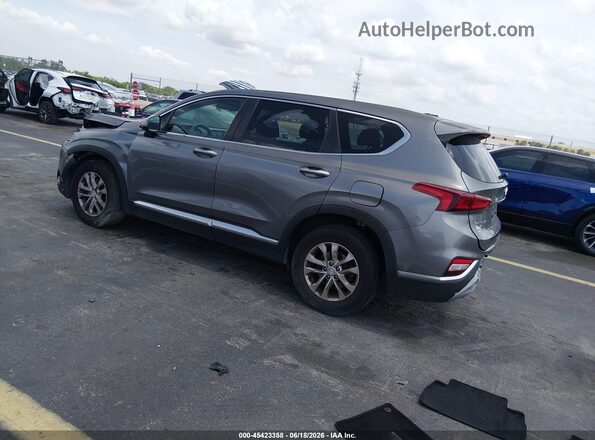 5NMS23AD9KH031773 2019 HYUNDAI SANTA FE Серый Задняя левая четверть