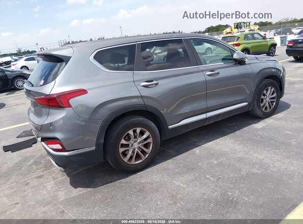 5NMS23AD9KH031773 2019 HYUNDAI SANTA FE Серый Задняя правая четверть