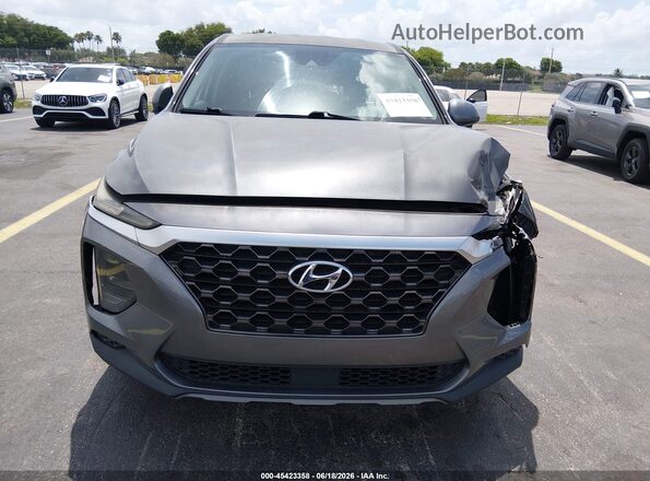 5NMS23AD9KH031773 2019 HYUNDAI SANTA FE Серый Вид щитка приборов