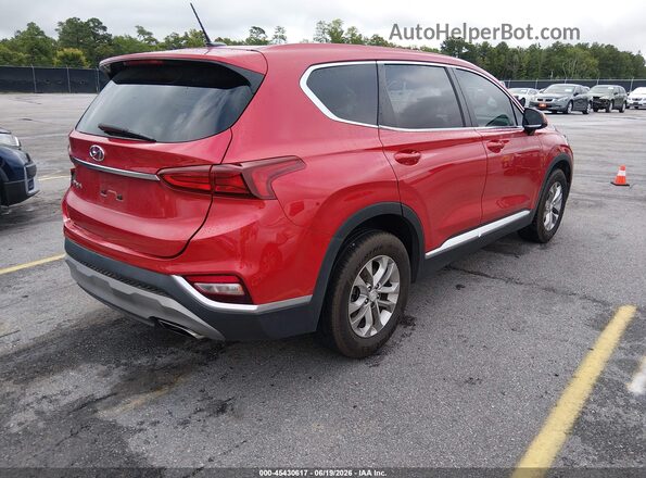 5NMS23AD9LH248533 2020 HYUNDAI SANTA FE Red Trasero derecho