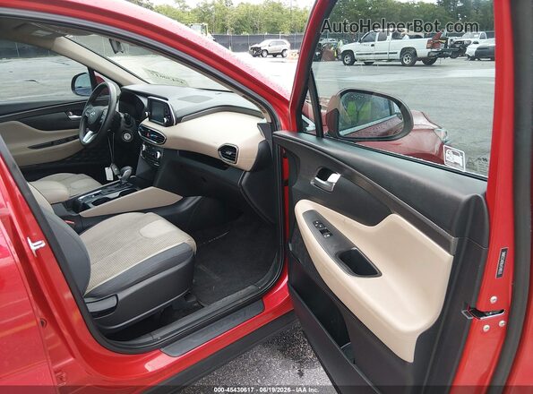 5NMS23AD9LH248533 2020 HYUNDAI SANTA FE Red Vista interior delantera