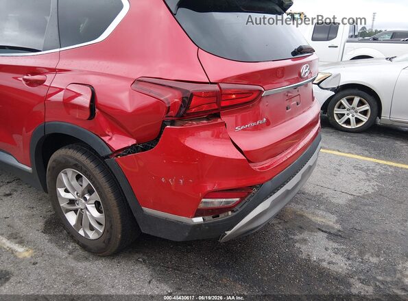 5NMS23AD9LH248533 2020 HYUNDAI SANTA FE Red Front view