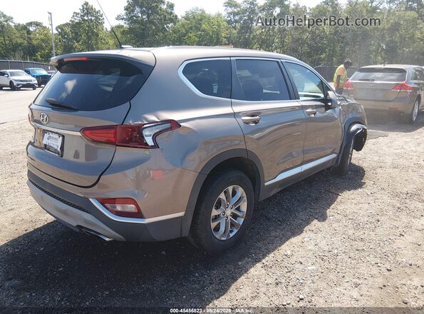 5NMS23ADXKH096714 2019 HYUNDAI SANTA FE Gray Задня права чверть