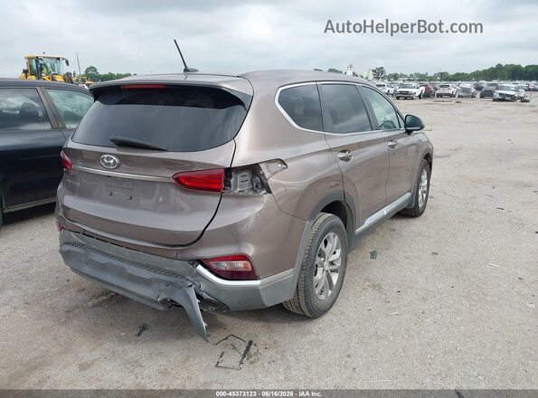 5NMS23ADXLH244894 2020 HYUNDAI SANTA FE Brown Rear right