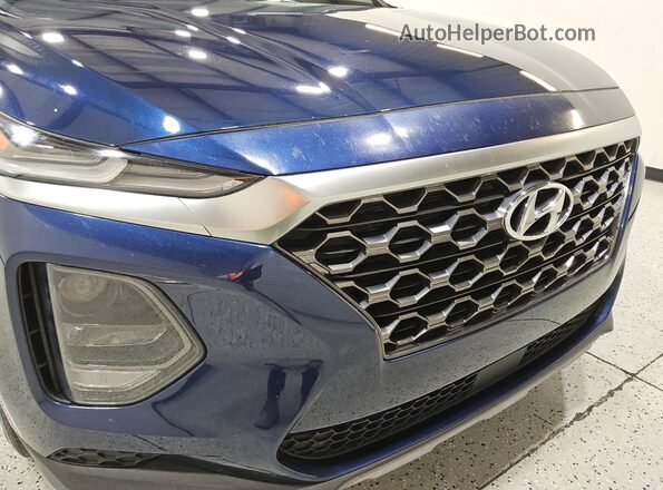 5NMS23ADXLH299765 2020 HYUNDAI SANTA Blue 