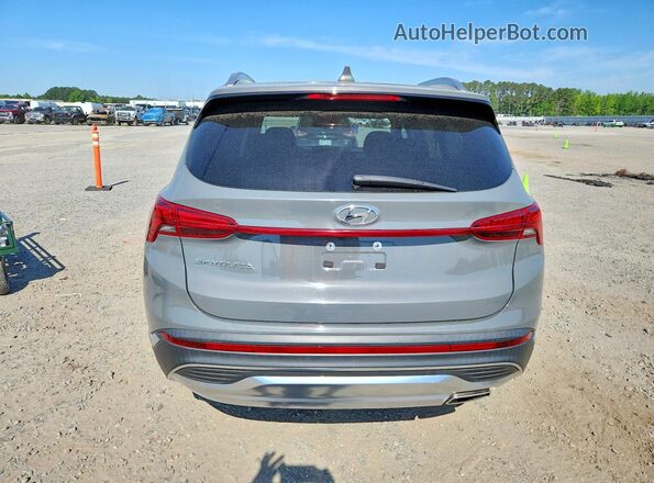 5NMS24AJ0NH436565 2022 HYUNDAI SANTA Gray Вид ззаду