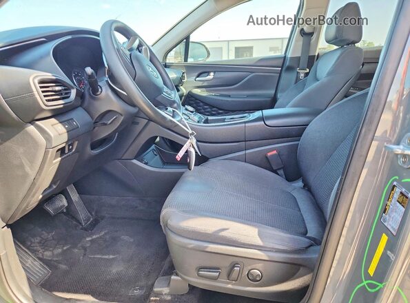 5NMS24AJ0NH436565 2022 HYUNDAI SANTA Gray Вид салону спереду