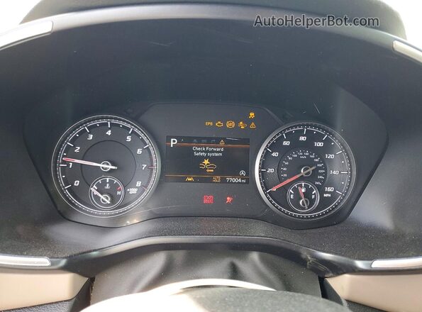 5NMS24AJ0PH504155 2023 HYUNDAI SANTA Black ხელსაწყოთა პანელის ხედი