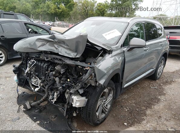 5NMS24AJ2MH331962 2021 HYUNDAI SANTA FE Gray Դիմացի տեսք