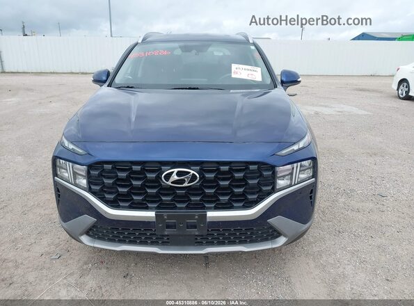 5NMS24AJ2PH557861 2023 HYUNDAI SANTA FE Blue Սարքավորումների վահանակի տեսք