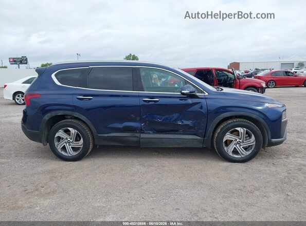 5NMS24AJ2PH557861 2023 HYUNDAI SANTA FE Blue Սալոնի հետևի տեսք