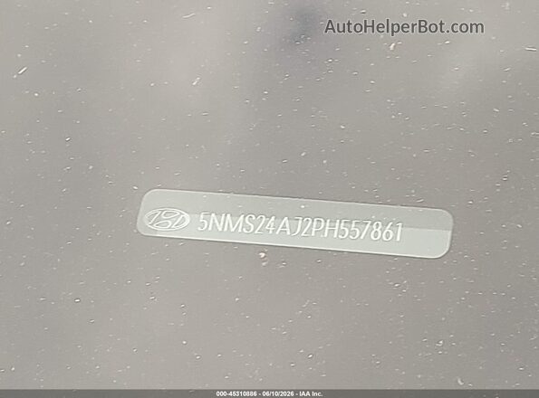 5NMS24AJ2PH557861 2023 HYUNDAI SANTA FE Blue 
