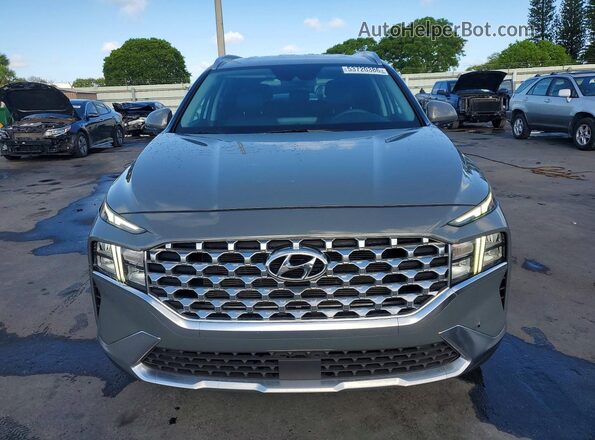 5NMS24AJ3NH462867 2022 HYUNDAI SANTA Gray 