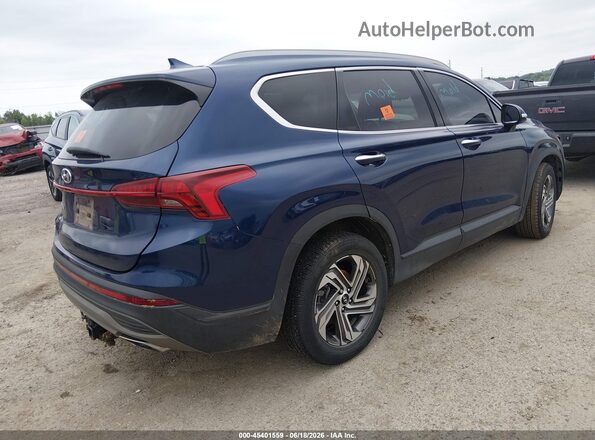 5NMS24AJ3PH492664 2023 HYUNDAI SANTA FE Blue Trasero derecho