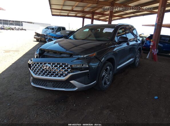 5NMS24AJ4NH409336 2022 HYUNDAI SANTA FE Gray Vista tres cuartos delantera izquierda