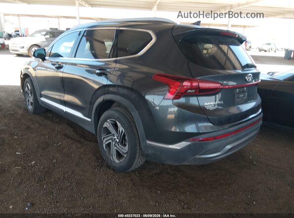 5NMS24AJ4NH409336 2022 HYUNDAI SANTA FE Gray Trasero izquierdo