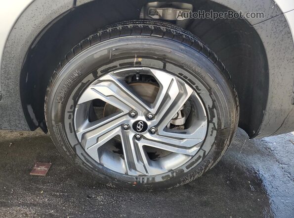 5NMS24AJ4PH547963 2023 HYUNDAI SANTA Silver VIN კოდის სტიკერის ხედი