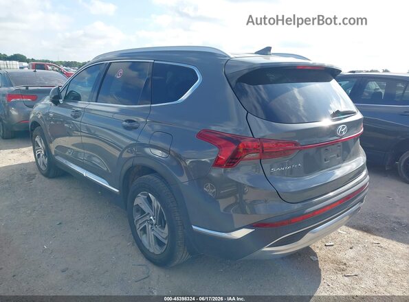5NMS24AJ6MH350997 2021 HYUNDAI SANTA FE Серый Задняя левая четверть