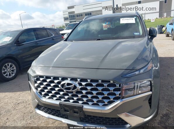 5NMS24AJ6MH350997 2021 HYUNDAI SANTA FE Серый Вид щитка приборов
