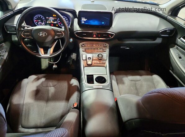 5NMS24AJ6PH539184 2023 HYUNDAI SANTA Black Dashboard view