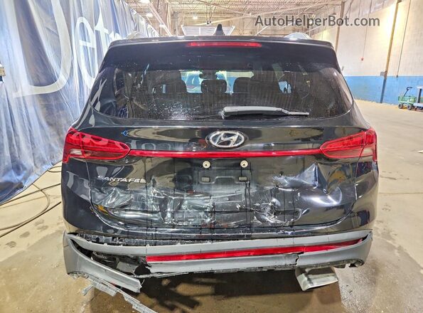 5NMS24AJ6PH539184 2023 HYUNDAI SANTA Black Rear view