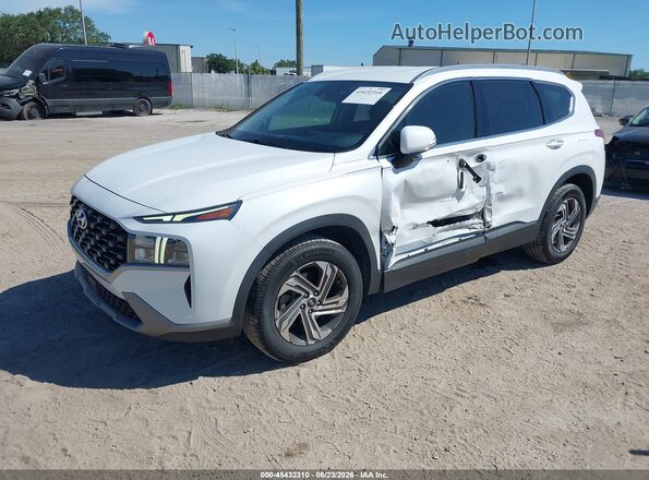 5NMS24AJ7PH489296 2023 HYUNDAI SANTA FE Белый Передняя левая четверть