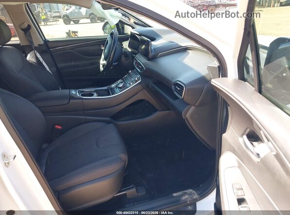 5NMS24AJ7PH489296 2023 HYUNDAI SANTA FE Белый Вид салона спереди