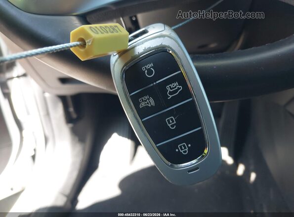 5NMS24AJ7PH489296 2023 HYUNDAI SANTA FE Белый Вид панели приборов