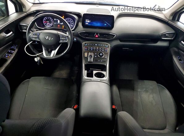 5NMS24AJ7PH550064 2023 HYUNDAI SANTA Silver Widok deski rozdzielczej