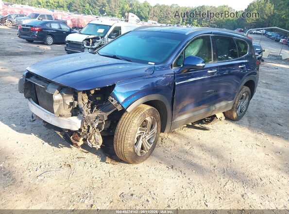 5NMS24AJ9PH549529 2023 HYUNDAI SANTA FE Blue Vista tres cuartos delantera izquierda