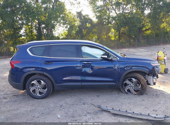 5NMS24AJ9PH549529 2023 HYUNDAI SANTA FE Blue Vista del cuadro de instrumentos